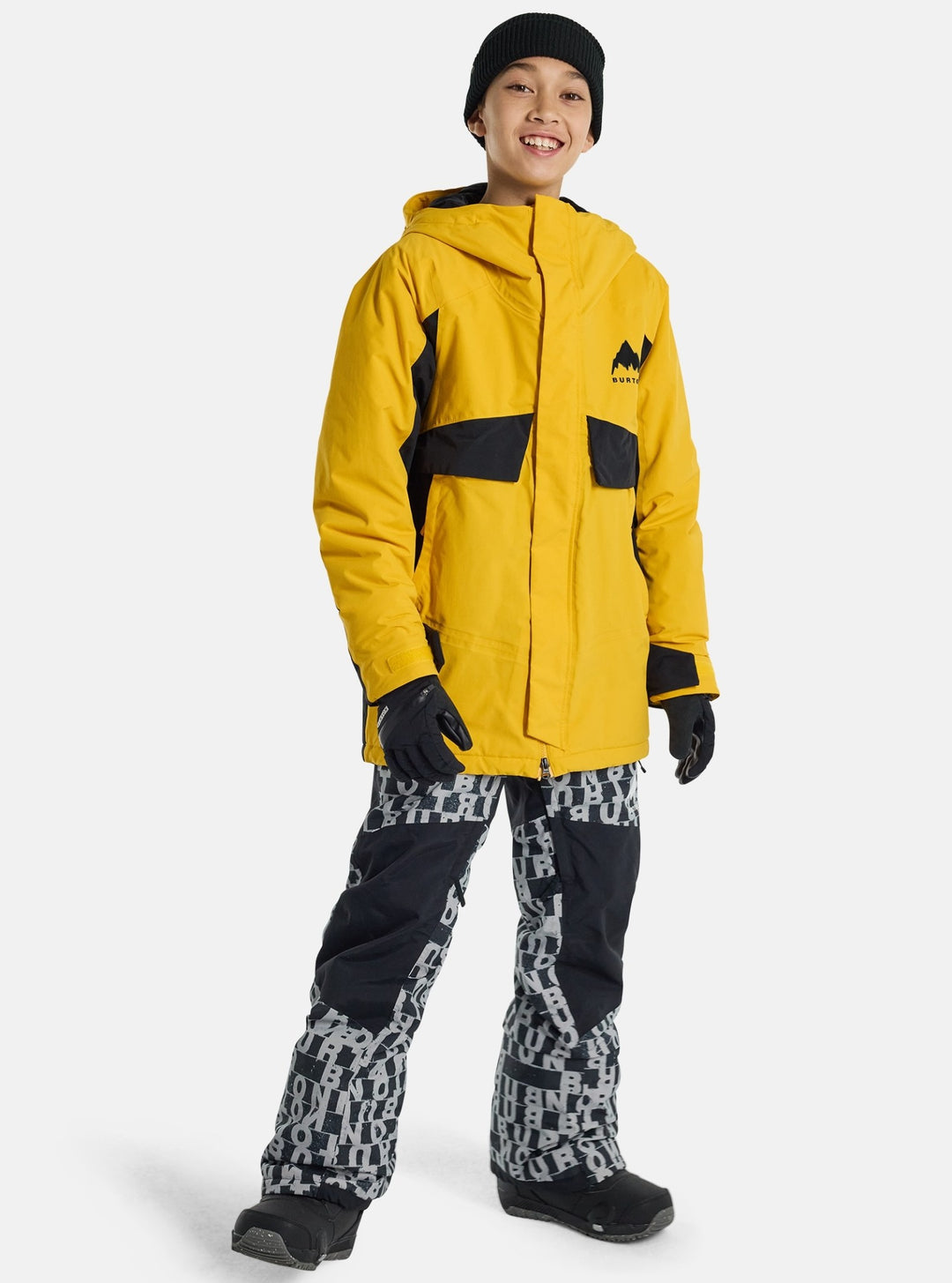 Burton Ascutney 2L Youth Snow Jacket 2025 | Goldenrod/True Black