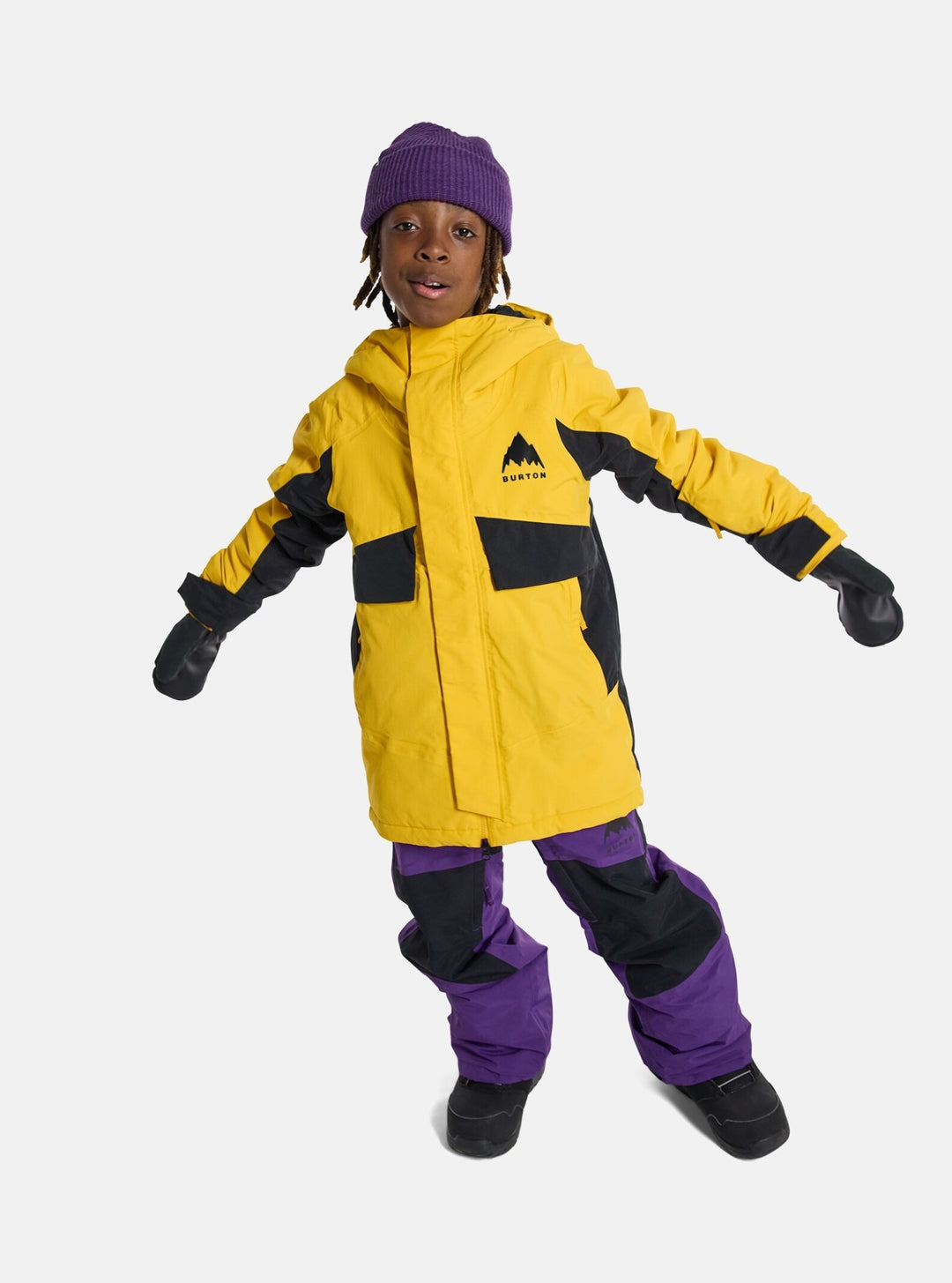 Burton Ascutney 2L Youth Snow Jacket 2025 | Goldenrod/True Black