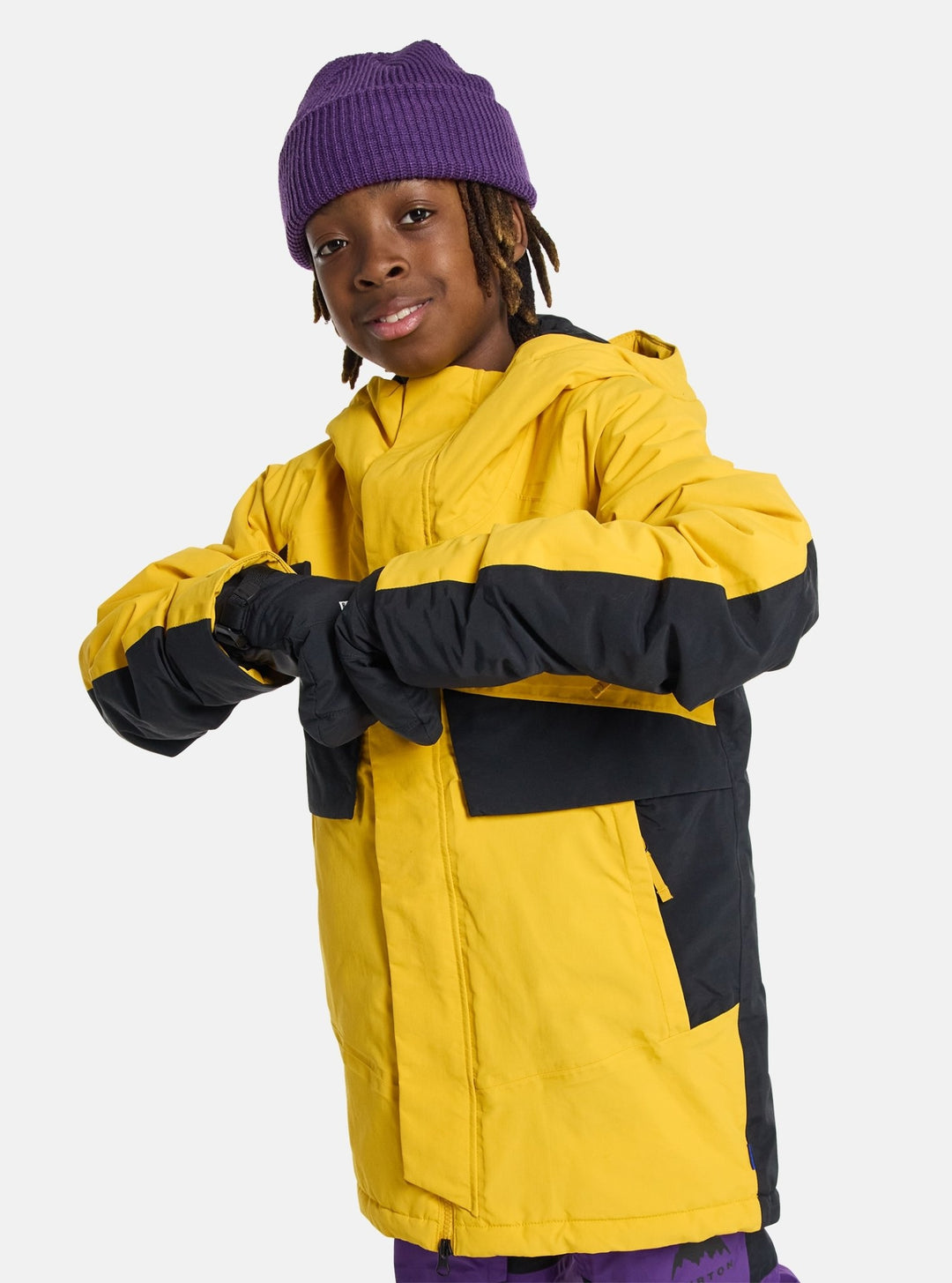 Burton Ascutney 2L Youth Snow Jacket 2025 | Goldenrod/True Black