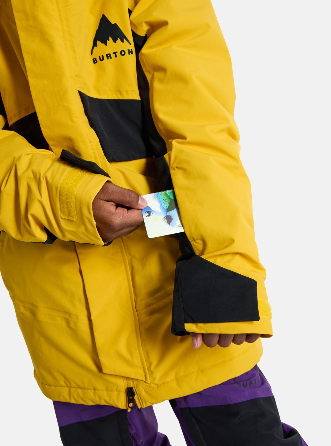 Burton Ascutney 2L Youth Snow Jacket 2025 | Goldenrod/True Black