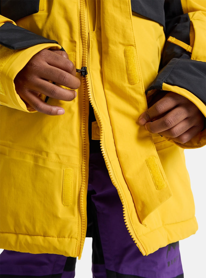 Burton Ascutney 2L Youth Snow Jacket 2025 | Goldenrod/True Black