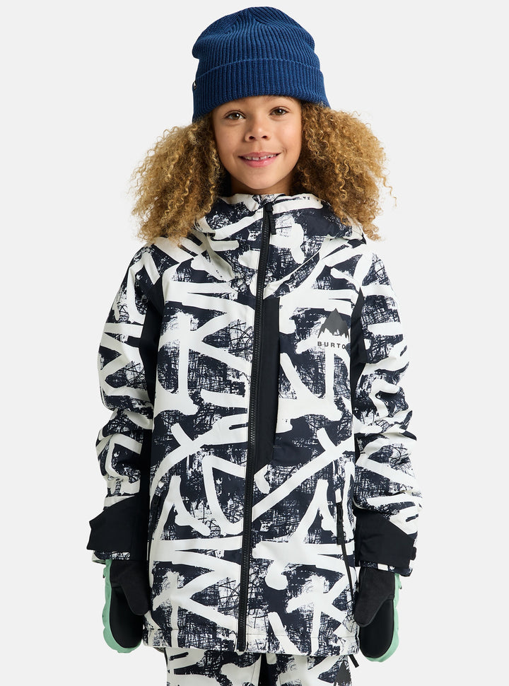 Burton Hillslope Youth Snow Jacket 2026 | City Streets/True Black