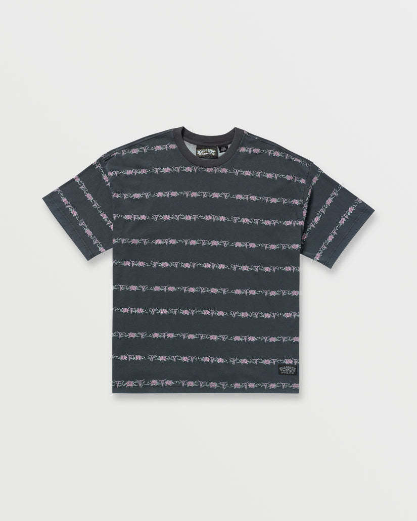 Billabong Raging Bull Stripe Short Sleeve Tee (Men&
