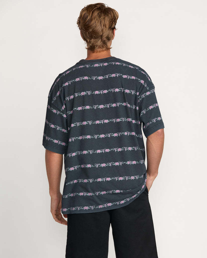 Billabong Raging Bull Stripe Short Sleeve Tee (Men&
