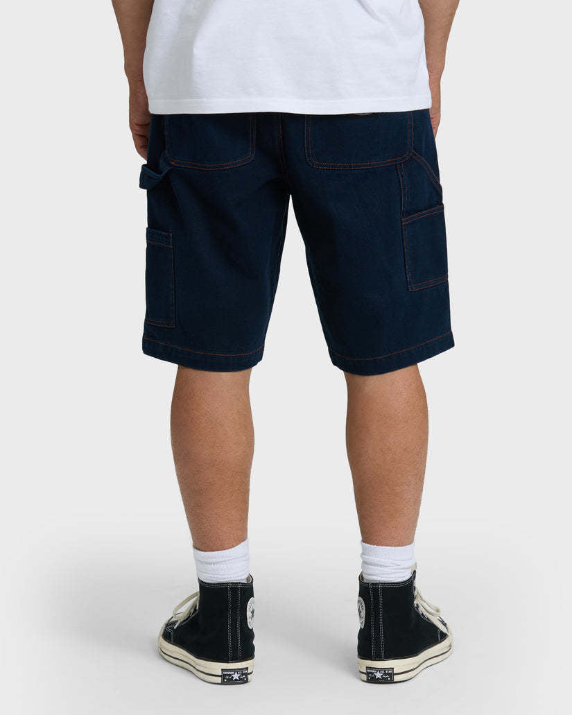 Billabong Bad Dog Workwear Short (Mens) | Navy