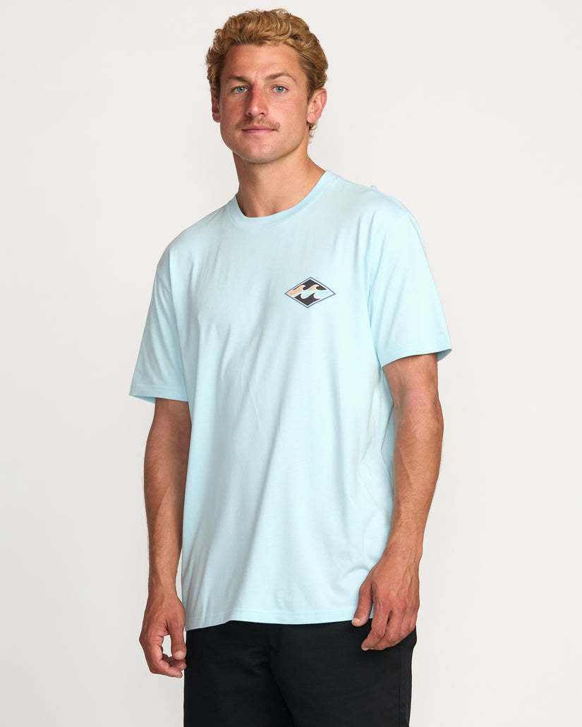 Billabong Crayon Wave Premium Short Sleeve Tee (Men&