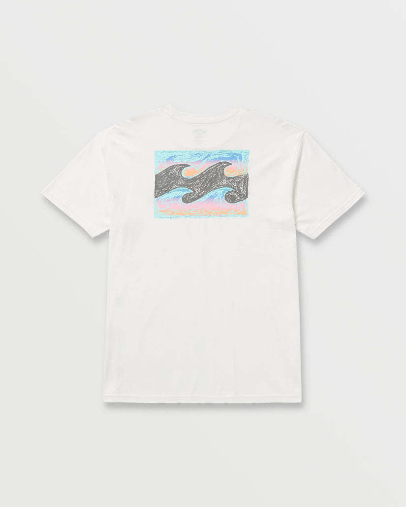 Billabong Crayon Wave Premium Short Sleeve Tee (Men&