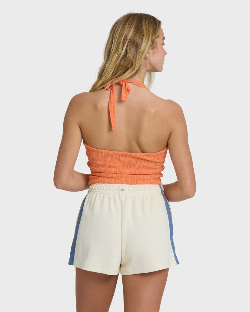 Billabong Classic Feels Fleece Short (Womens) | White Cap
