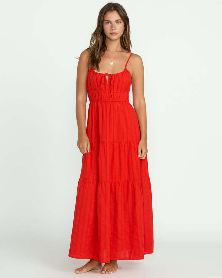Billabong Red Aloha Maxi (Womens) | Red Aloha