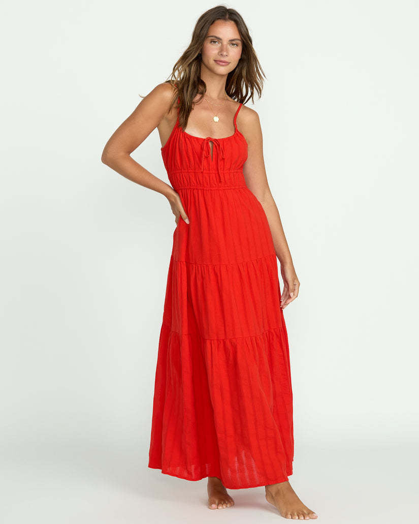 Billabong Red Aloha Maxi (Womens) | Red Aloha