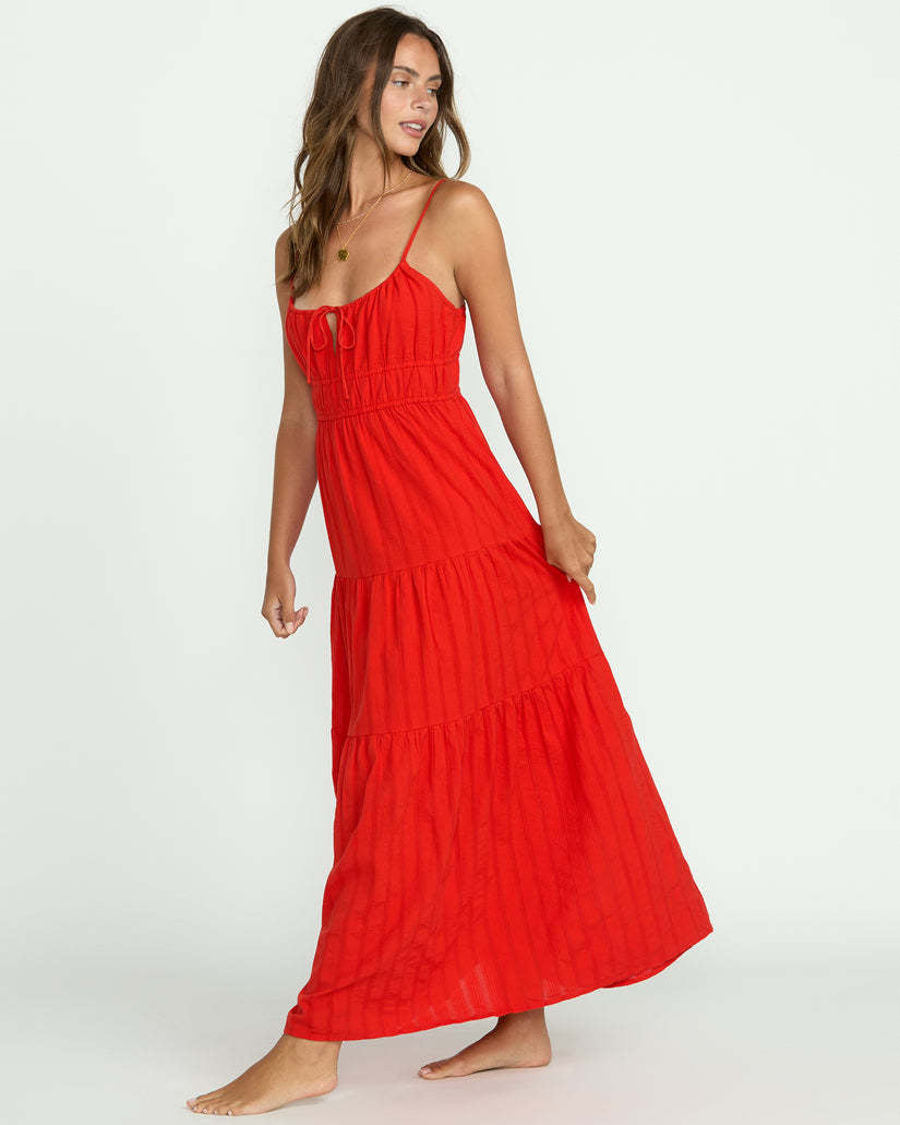 Billabong Red Aloha Maxi (Womens) | Red Aloha