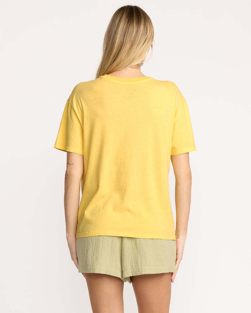 Billabong Trouble In Paradise Short Sleeve Tee (Women&