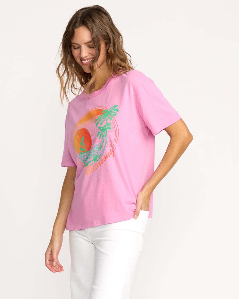Billabong Bright New Day Short Sleeve Tee (Women&