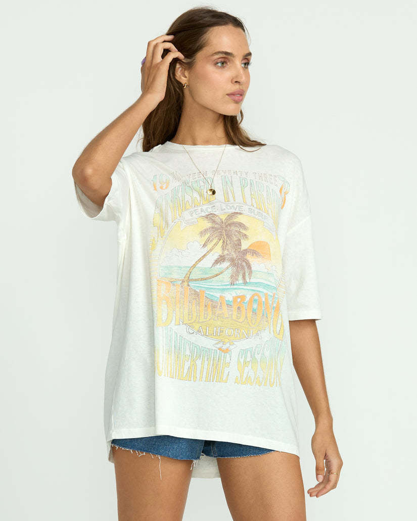 Billabong Sunset Mindset Short Sleeve Tee (Women&