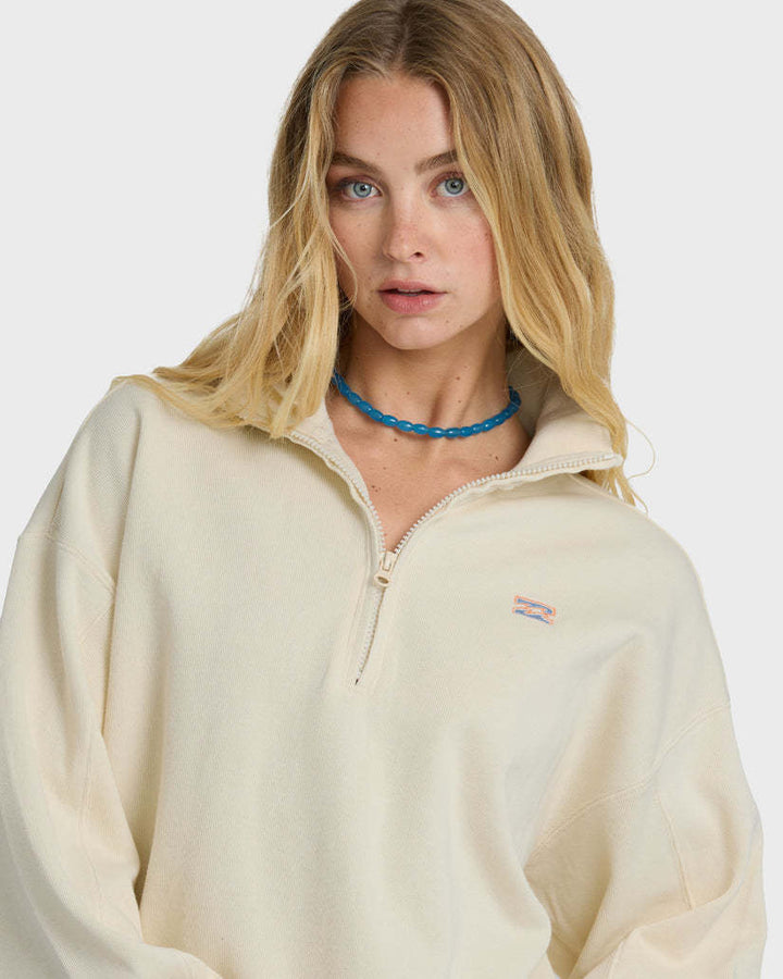 Billabong Classic Feels Half Zip Pullover (Women&