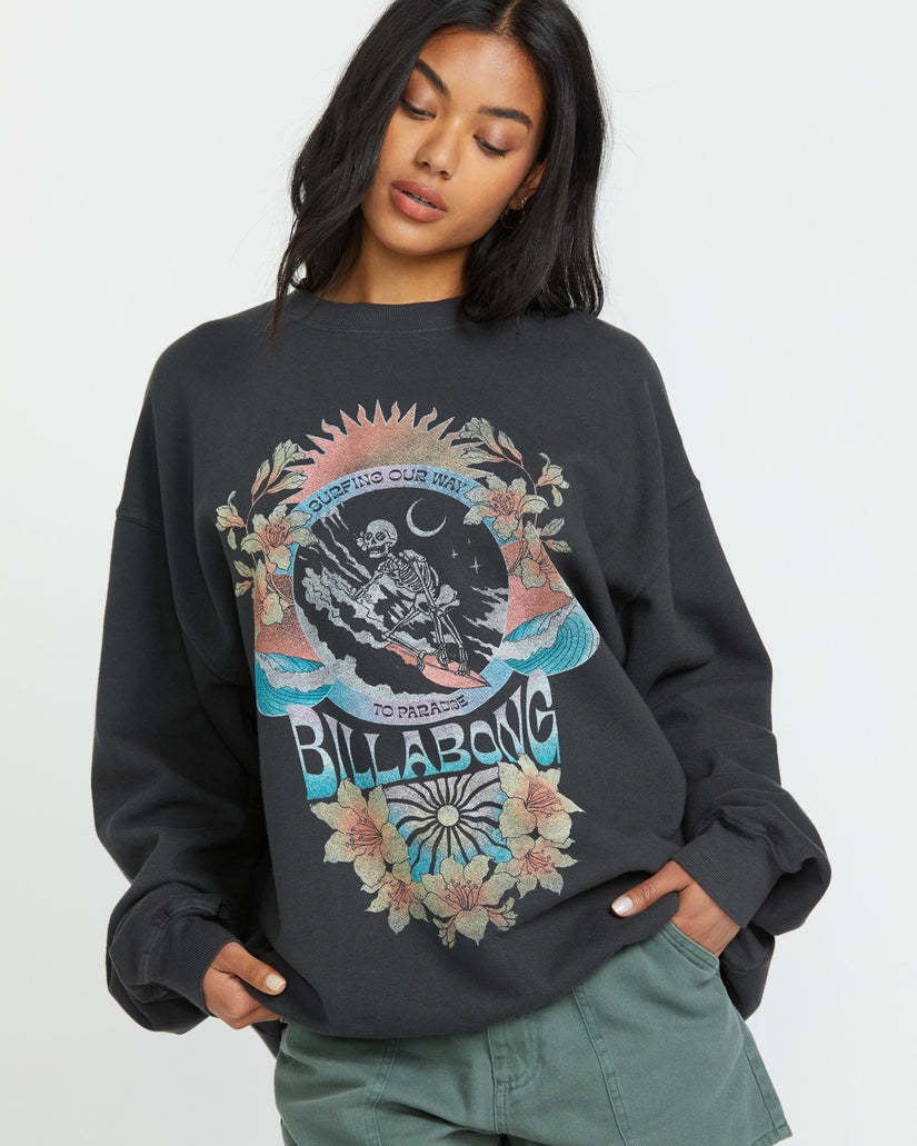 Billabong Ride In Crew Fleece (Women&