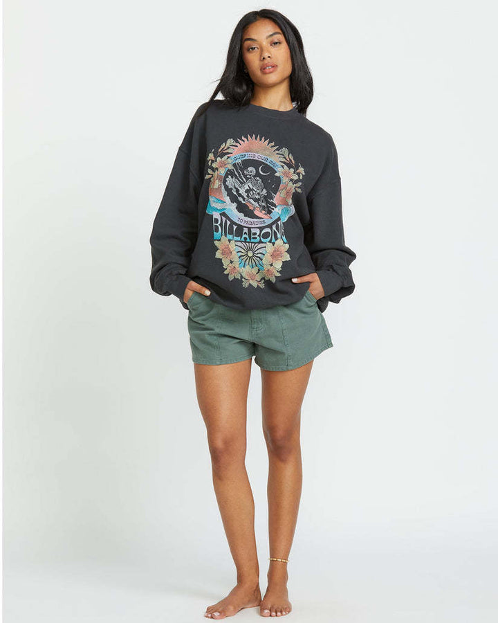 Billabong Ride In Crew Fleece (Women&