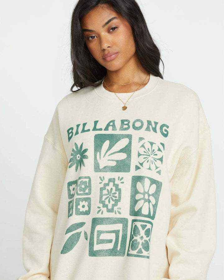 Billabong Ride In Crew Fleece (Women&