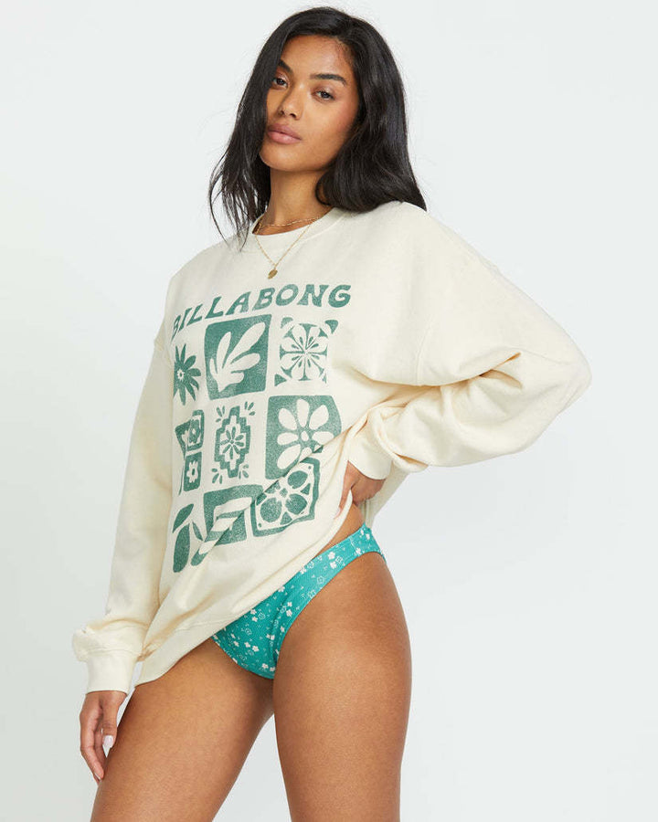 Billabong Ride In Crew Fleece (Women&