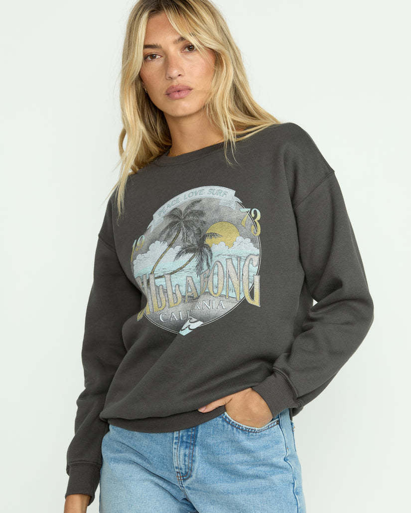 Billabong Wonderland Calls Crew Fleece (Women&