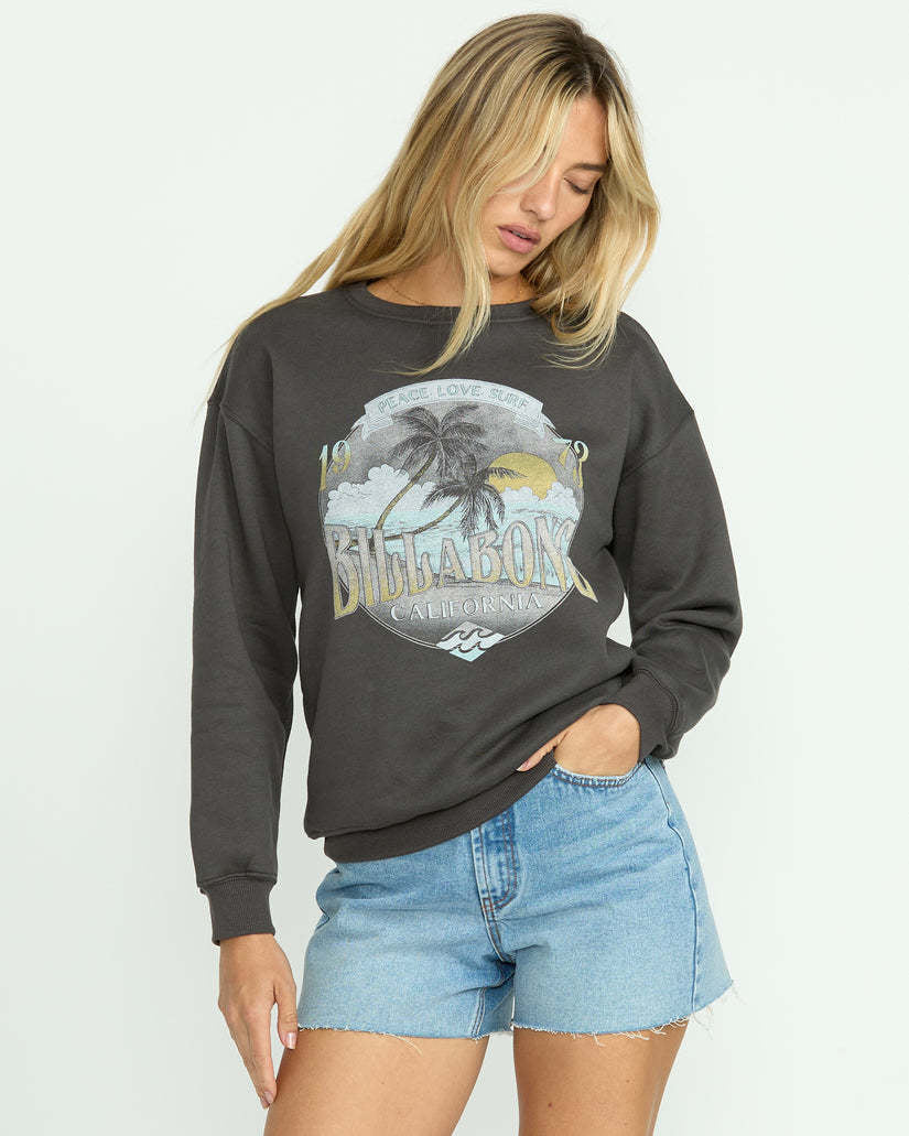 Billabong Wonderland Calls Crew Fleece (Women&