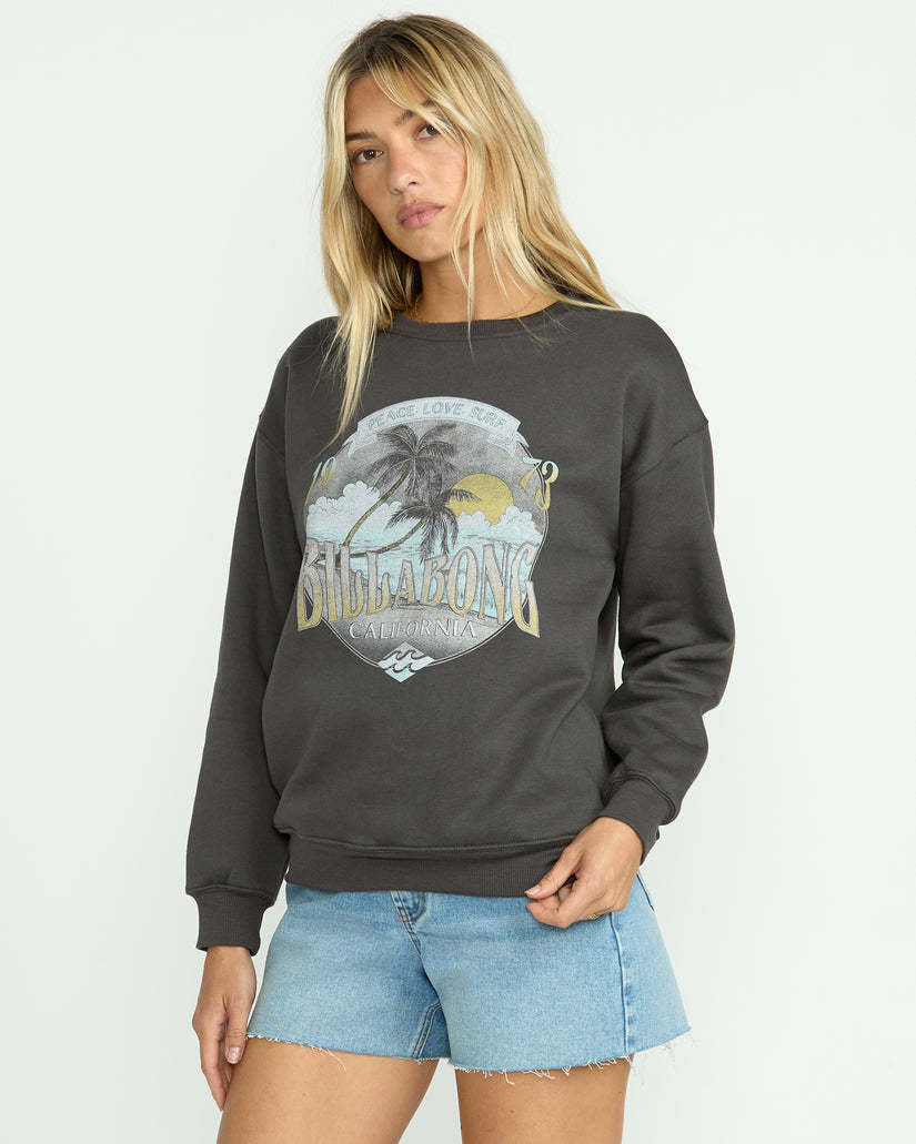Billabong Wonderland Calls Crew Fleece (Women&