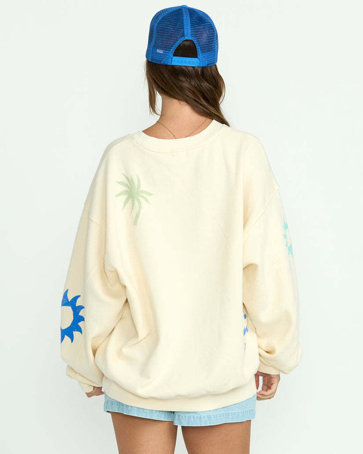 Billabong Water Signs Kendal Crew Fleece (Women&