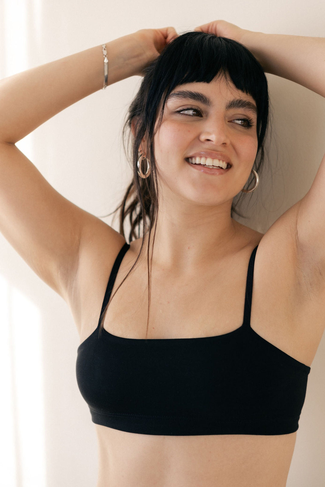 Huha Tata Crop Cami | Black