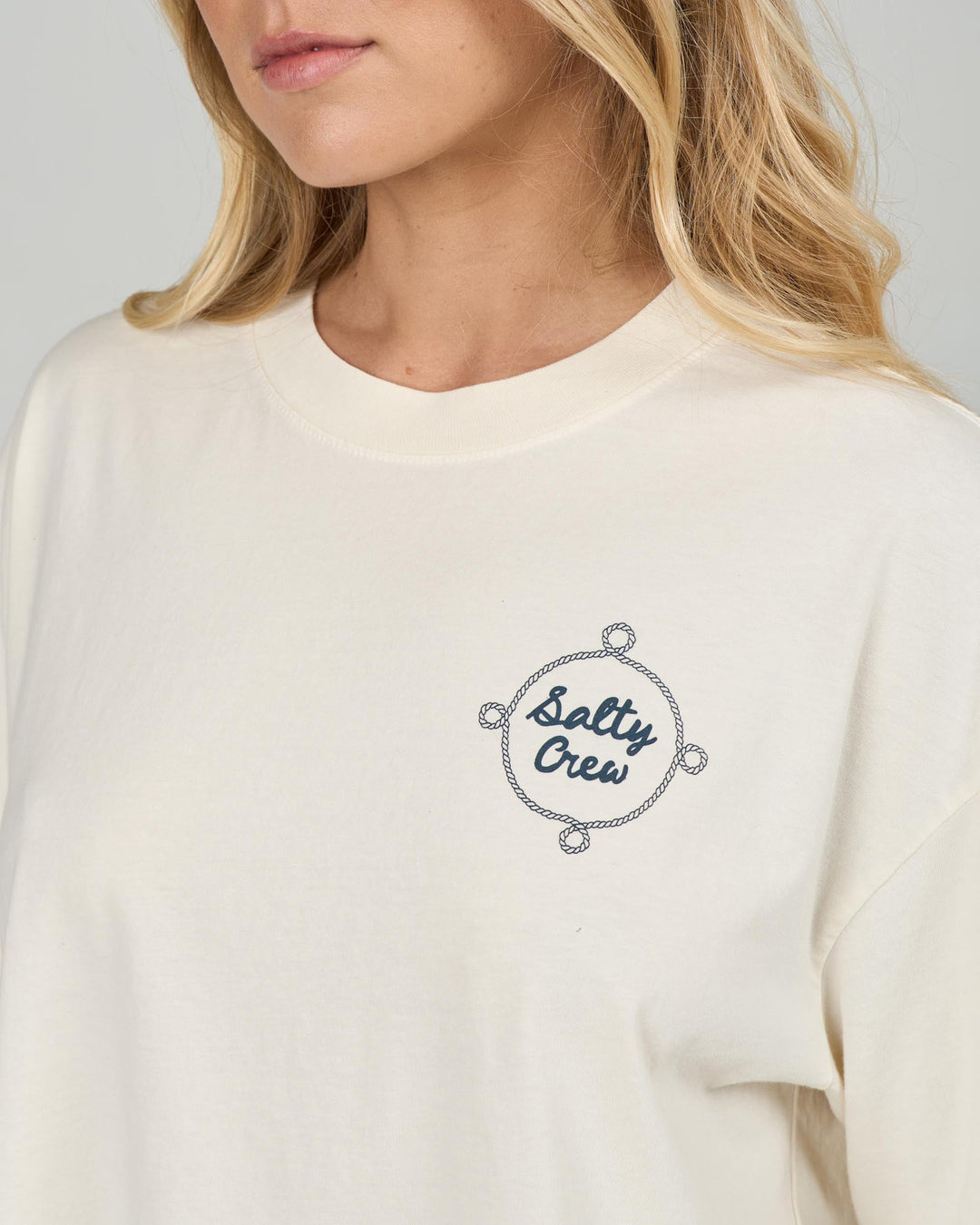 Salty Crew Shellbrate Skimmer Tee (Women&