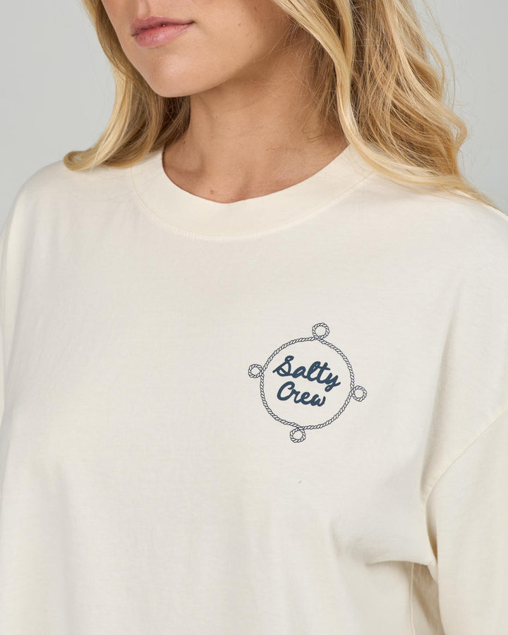 Salty Crew Shellbrate Skimmer Tee (Women&