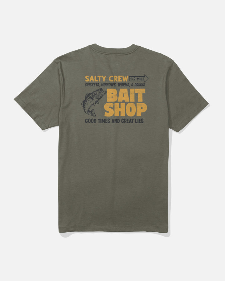 Salty Crew Bait Shop Short Sleeve Tee (Men&