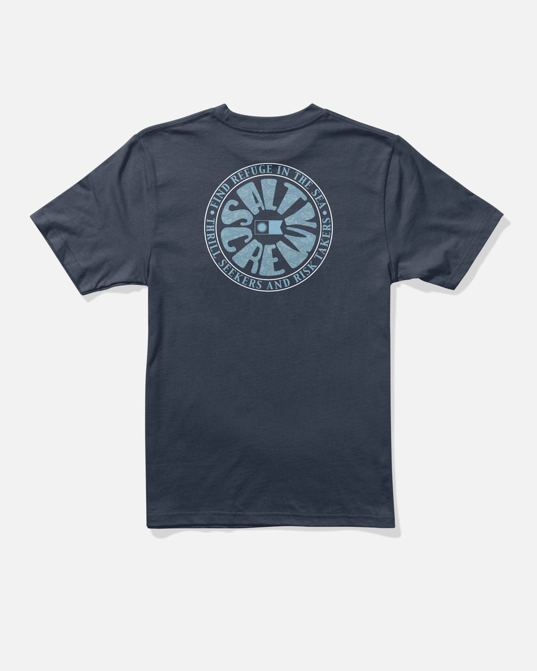 Salty Crew Sunstone Boys Ss Tee (Youth) | Navy