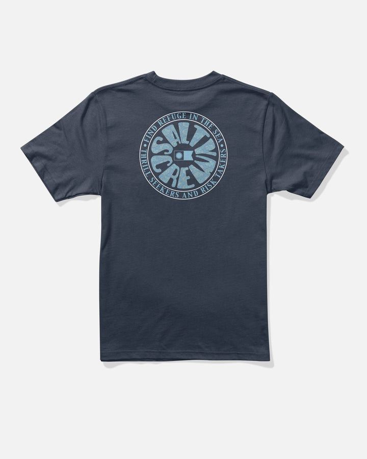 Salty Crew Sunstone Boys Ss Tee (Youth) | Navy