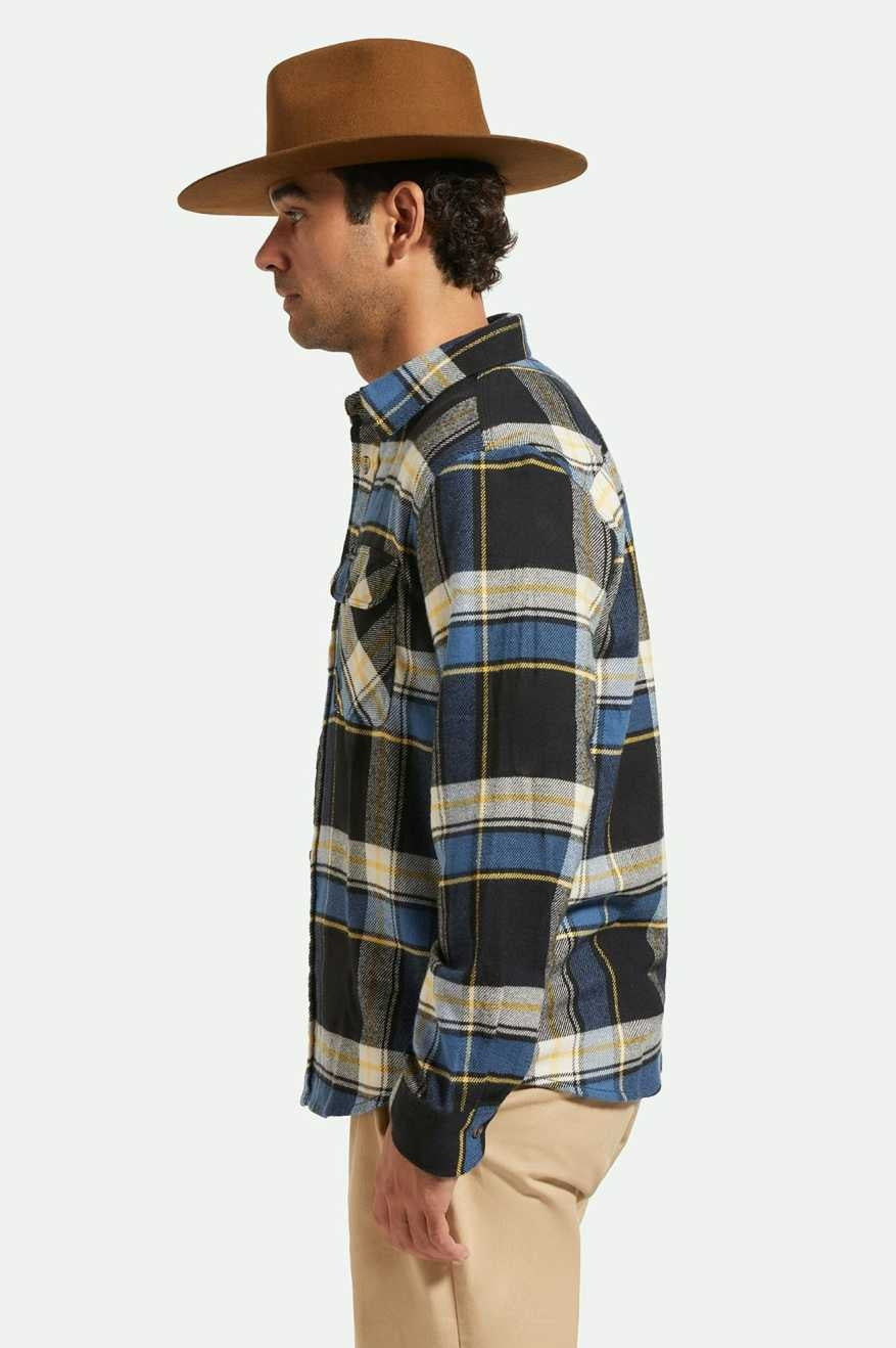 Brixton Hawkins Wthr Guard Cowboy Hat (Unisex) | Coffee
