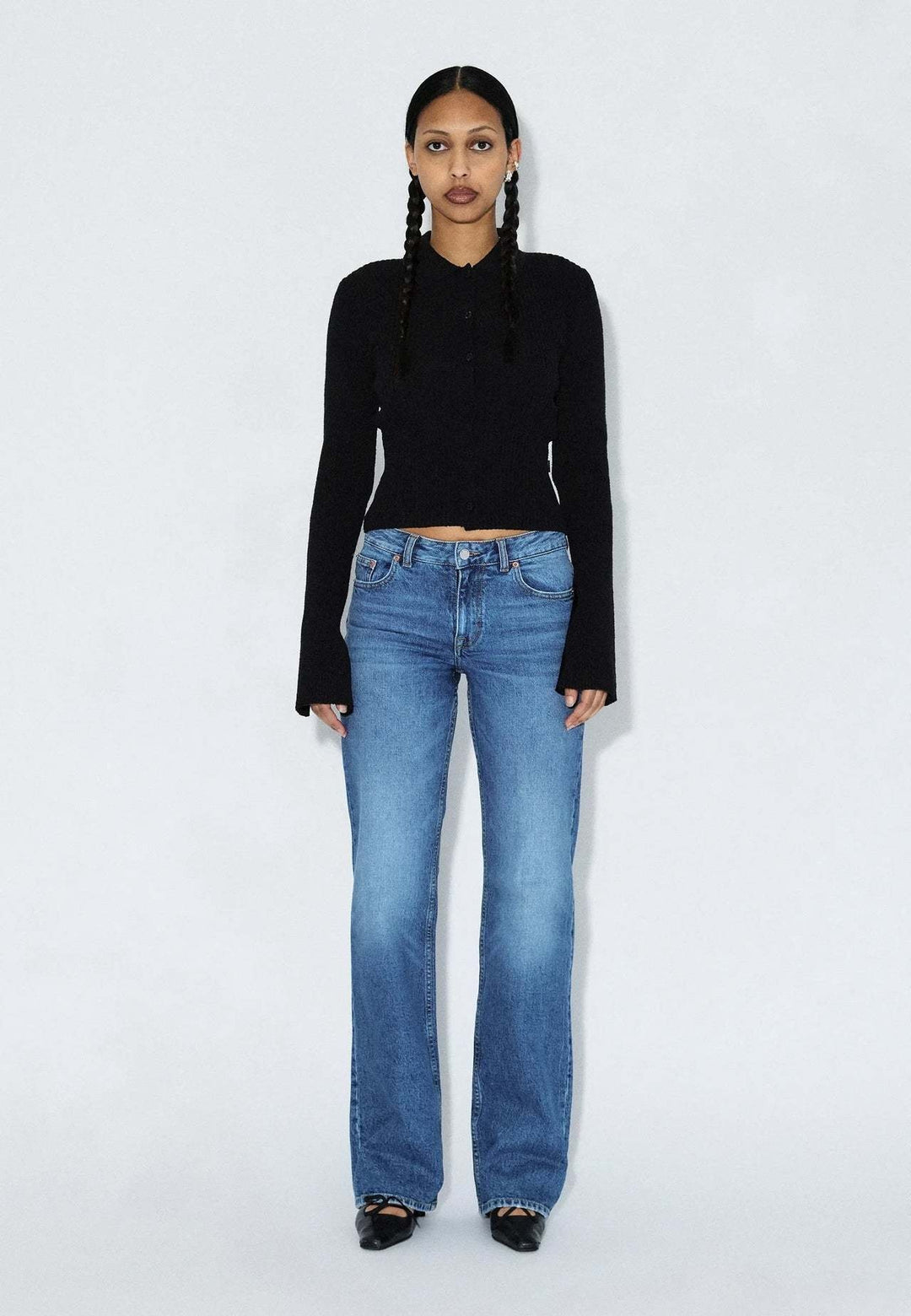 Dr. Denim Addy Denim (Womens) | Bay Mid Fade