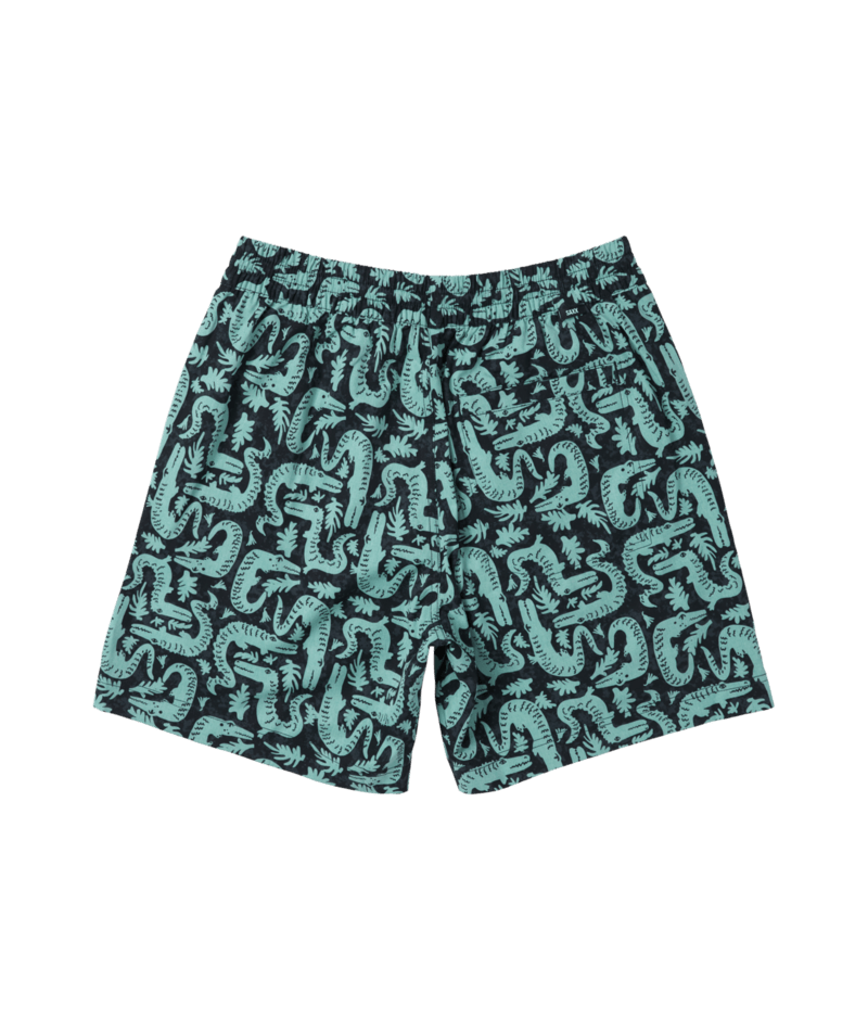 SAXX Sea To Shore 2N1 Volley Short 6" (Mens) | Croc Rock-Ebony