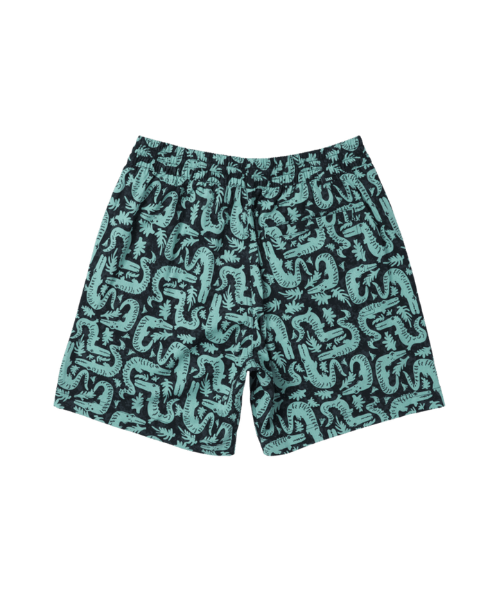 SAXX Sea To Shore 2N1 Volley Short 6" (Mens) | Croc Rock-Ebony
