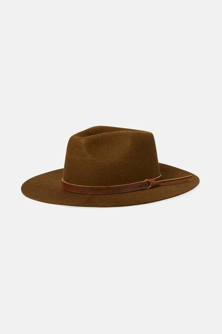 Brixton Hawkins Wthr Guard Cowboy Hat (Unisex) | Coffee