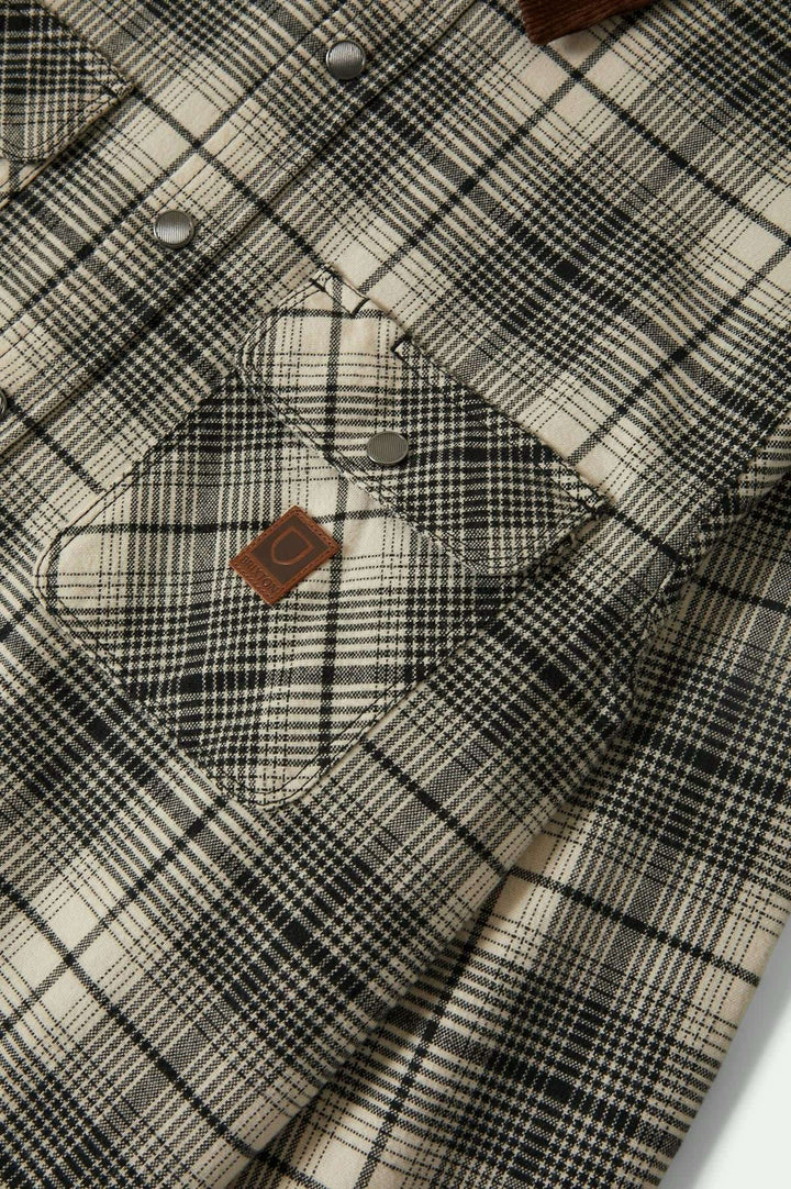 Brixton Builders Bowery Perf Flannel (Men&