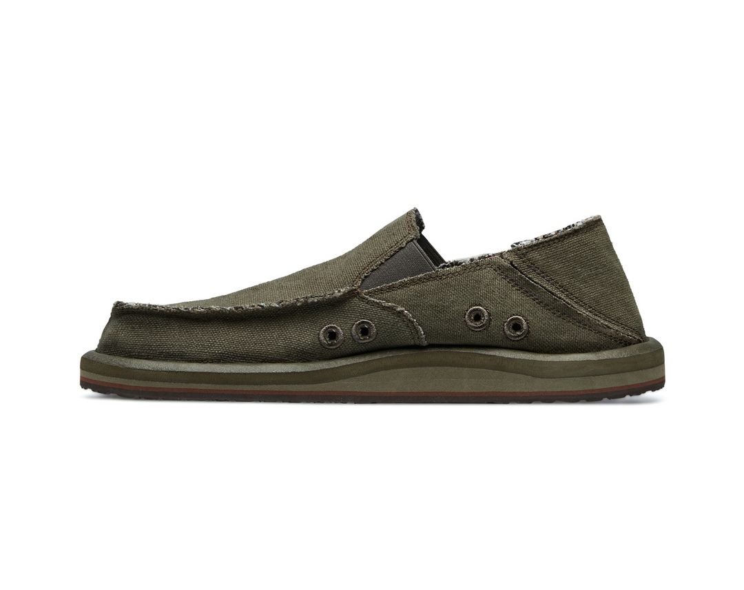 Sanuk Donny Hemp (Mens) | Army