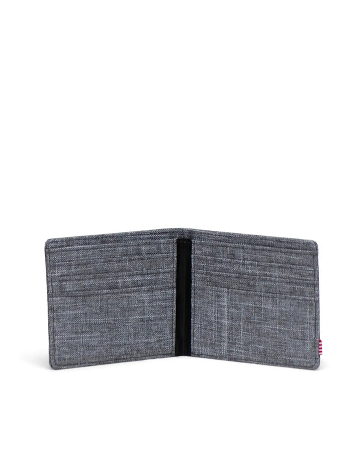 Herschel Roy Wallet | Raven Crosshatch