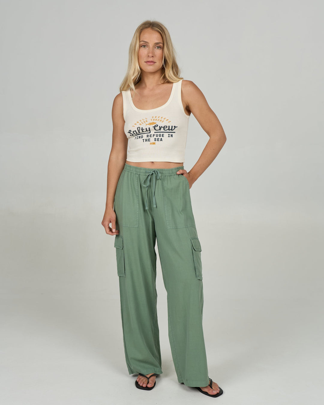 Salty Crew Driftwood Pant (Womens) | Green Bay