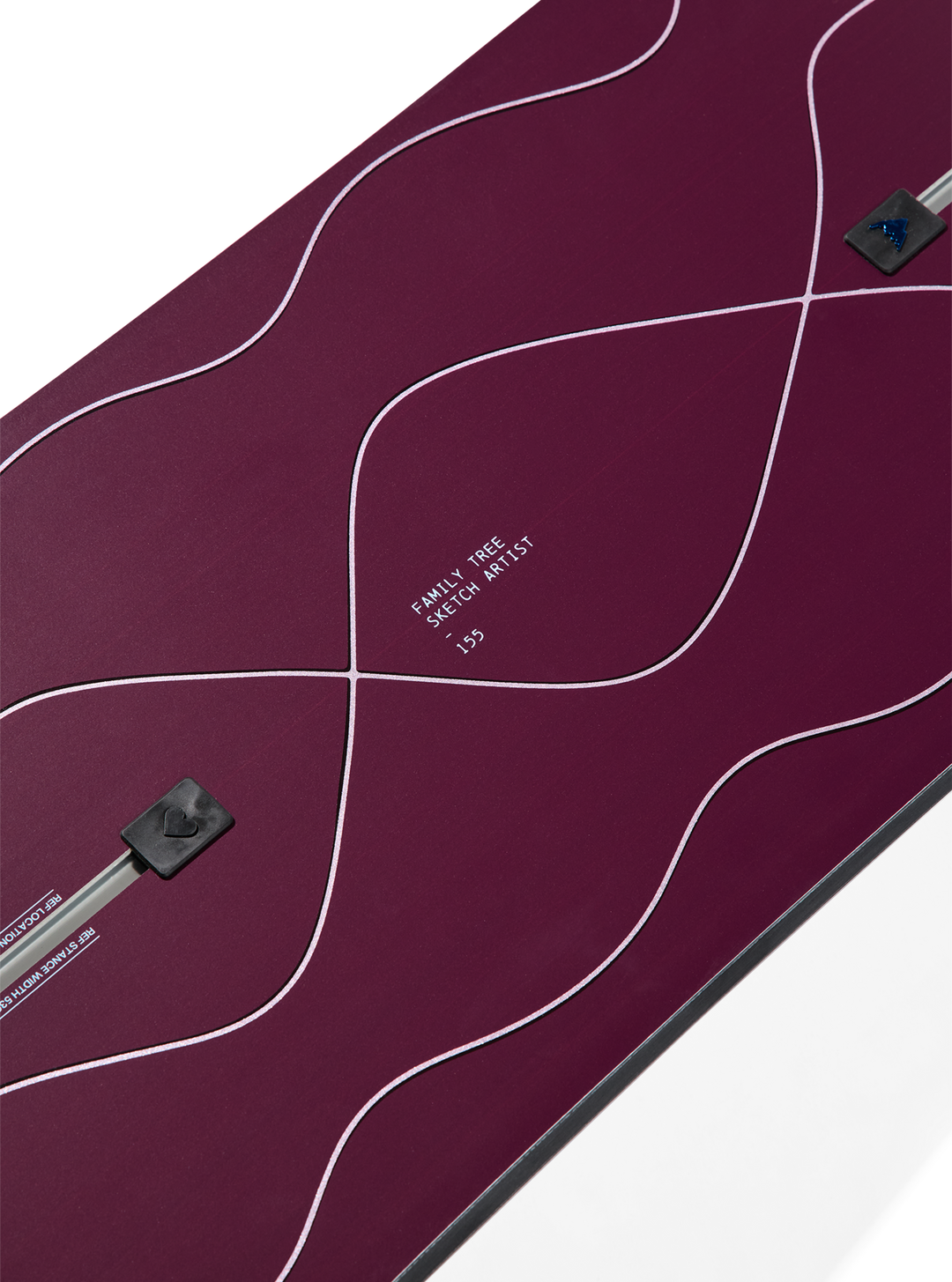 Burton Family Tree Sketch Artist Camber Snowboard | Wind
