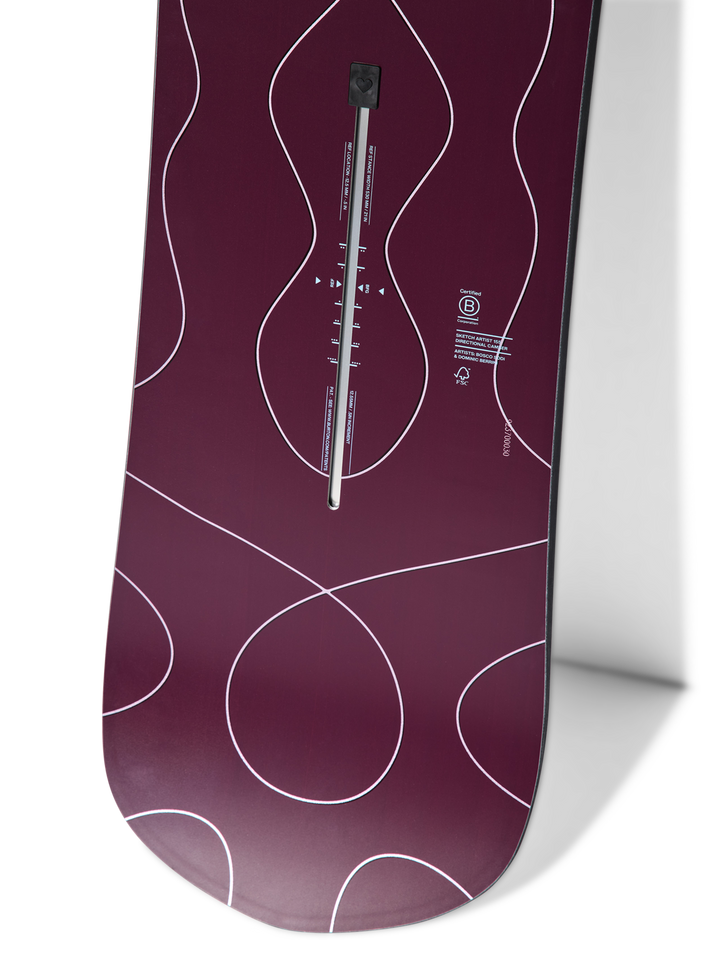 Burton Family Tree Sketch Artist Camber Snowboard | Wind