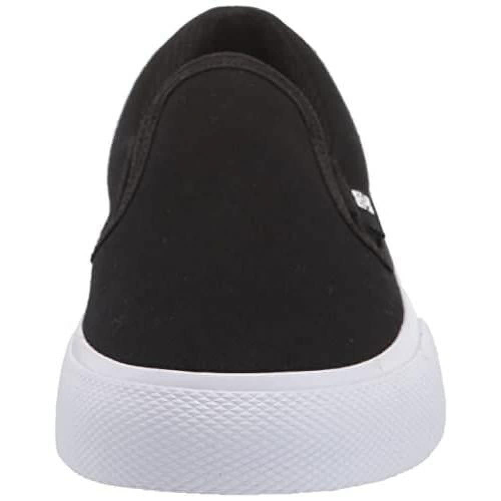 DC Manual Slip-On Youth Shoes | Black/White