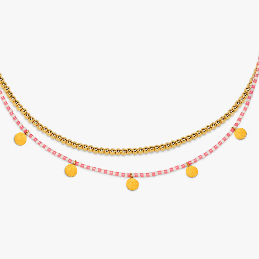 Pura Vida Cabana Necklace Set | Gold