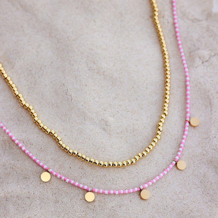 Pura Vida Cabana Necklace Set | Gold
