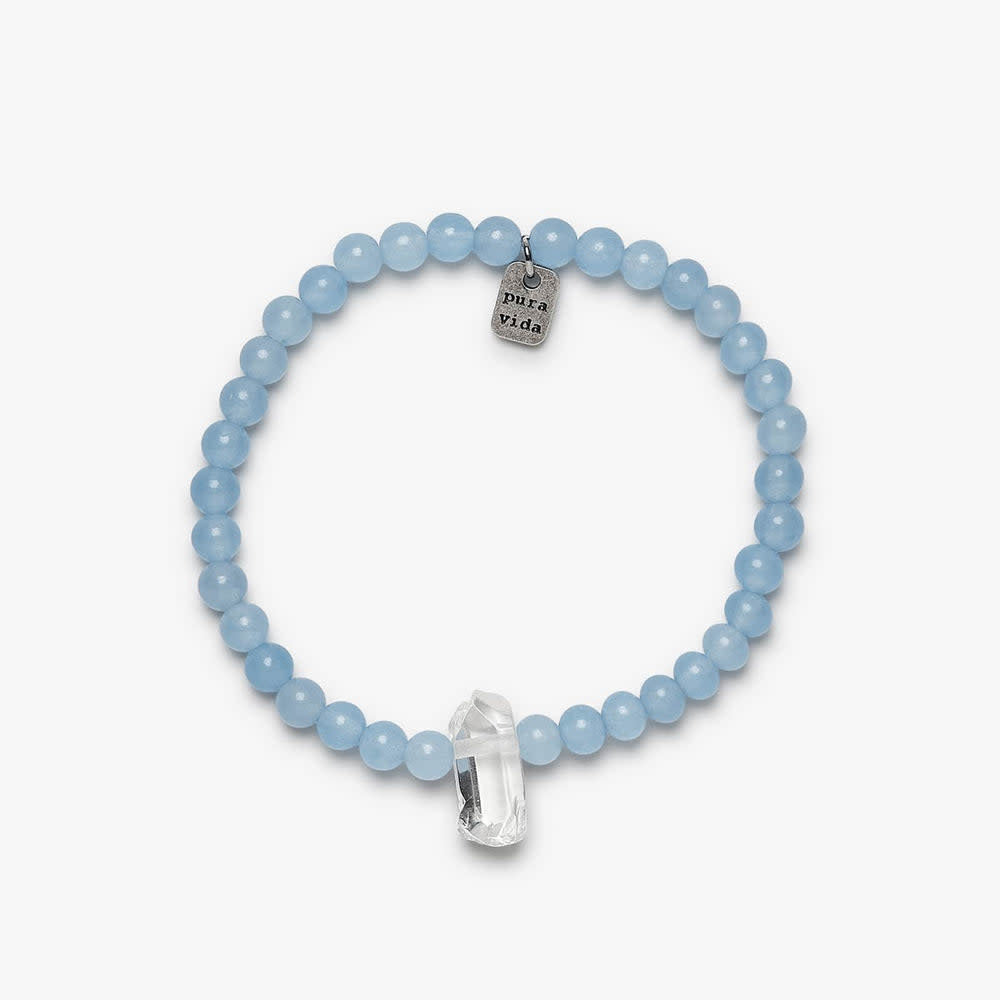 Pura Vida Intention Stretch Bracelet | Celestine