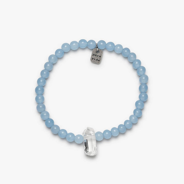 Pura Vida Intention Stretch Bracelet | Celestine