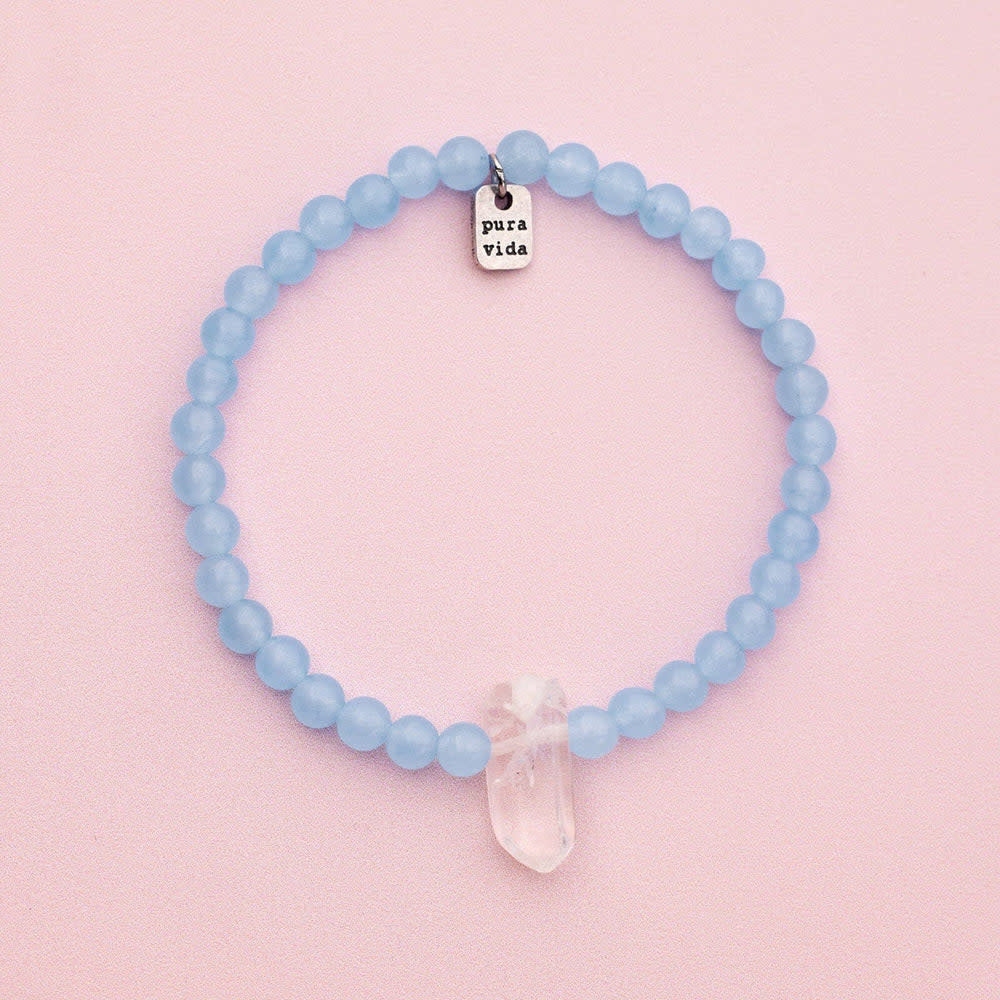 Pura Vida Intention Stretch Bracelet | Celestine